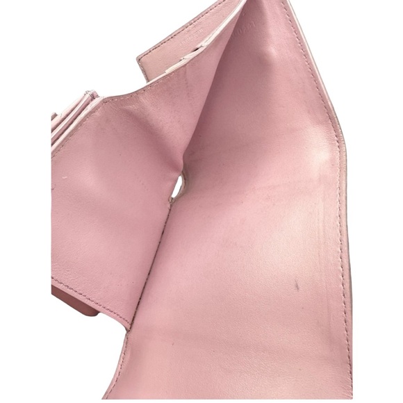 CELINE Grained Calfskin Tri-Fold Wallet W/ COA - Picture 12 of 13